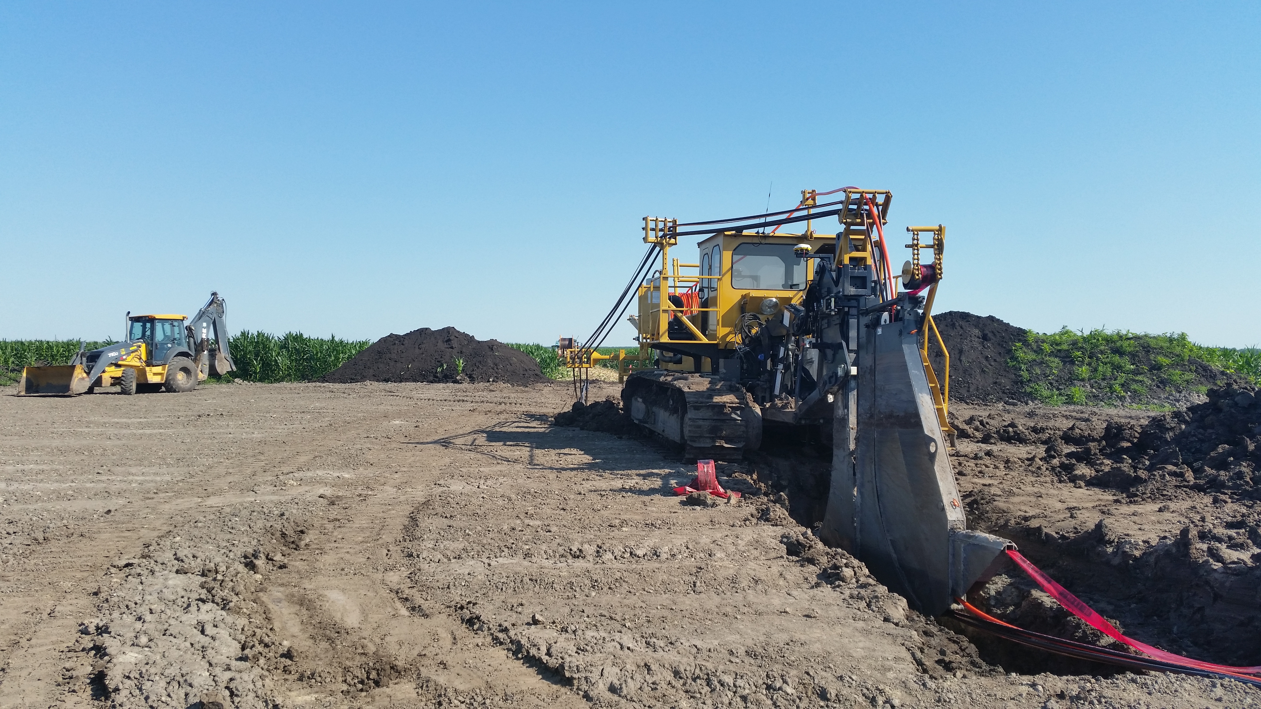 Wind Farm Trenching